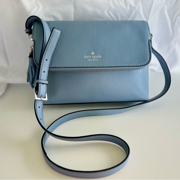 Kate Spade Blue Chester Street Annalise Crossbody Bag, NEW, Retail $249 - Picture 2 of 15